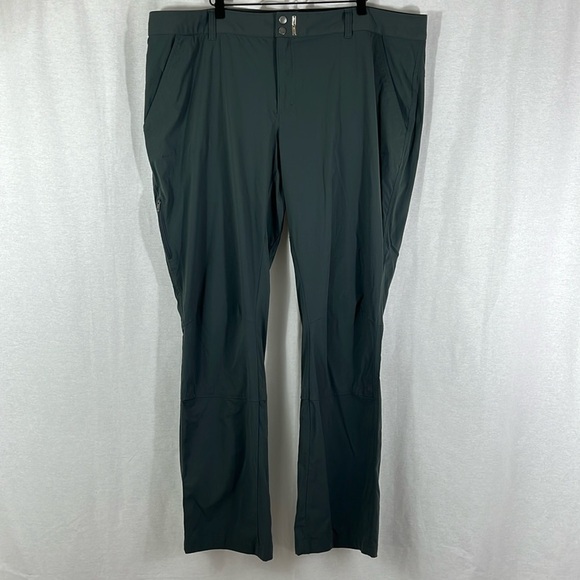 Columbia Saturday Trail Stretch Gray Outdoor Hiking Convertible Pants Size 22WL - Picture 1 of 12